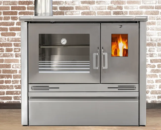 FOGÃO A LENHA TRADICIONAL MODELO ME16 INOX PV - METLOR